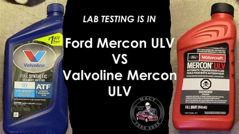 difference between mercon lv and ulv.